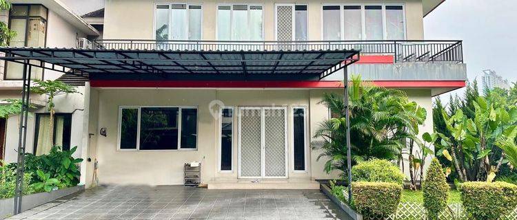 Rumah Hook Bangunan Mandiri Furnished Cluster Fiore Bsd City 1