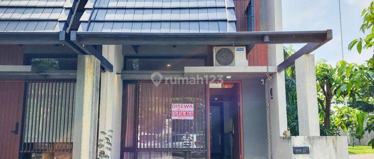 Disewa Rumah Baru Semi Furnished Cluster Fleekhauz Bsd City 1