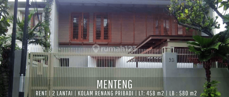  Rumah 2 Lantai Dengan Kolam Renang Pribadi Prime Area Menteng Jakarta Pusat 1