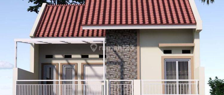 Rumah 1 Lantai Minimalis Modern di Harapan Jaya Bekasi 1
