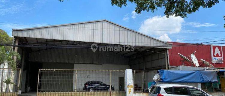 Disewakan Gudang besar Luas 2319m lokasi pinggir jalan min 2 tahun Jl kh Ahmad Dahlan, duri Kosambi  1