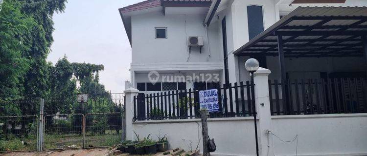 Dijual Rumah Pojok Hook Parkir Luas Tersedia Gudang Di Alfa Indah Blok B 1