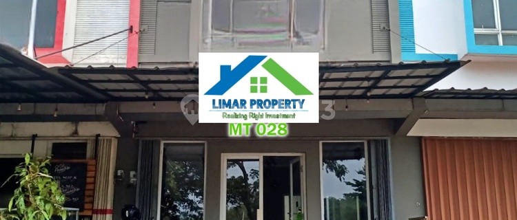 Two-Story Shophouse Ready to Occupy, Prime Location at Metland Transyogie 1