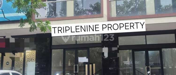 For Rent Strategic Shop House Busy at Boulevard Raffles Cibubur 1