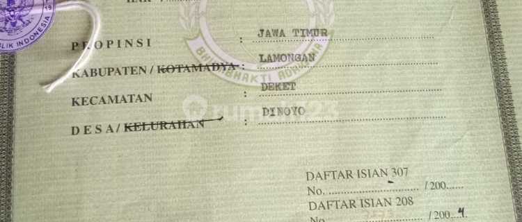 Rumah Besar Dan Panjang 2 Lantai di Jual di Deket, Lamongan 1