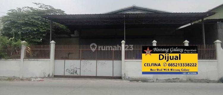 Dijual Gudang Seluas 600 M2 Jl. Kh. Agus Salim, Bekasi 1