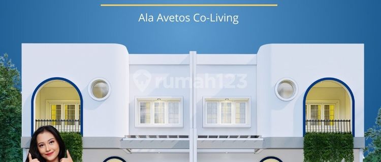 For Sale Kos Co Living Jogja 2 Floors Santorini Design Near UII 1