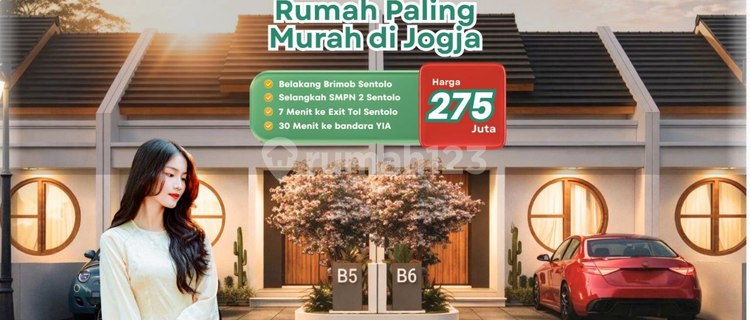 Own Your Own Home in Sentolo Kulon Progo, Prices Starting from 275 Million in a Developing Location 1