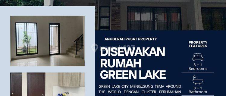 DI SEWAKAN RUMAH MEWAH BAGUS RAPIH GREEN LAKE CITY 1