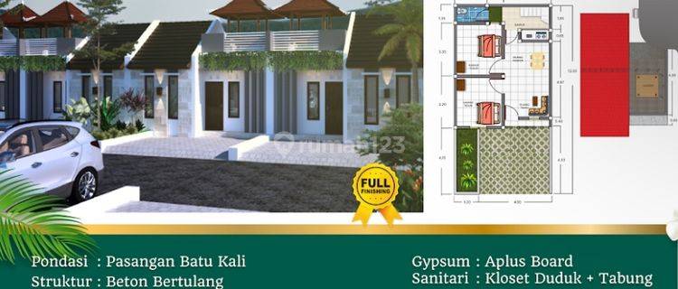  Rumah Murah Ttype 38/+75  Unfurnished Baru Shm - Sertifikat Hak Milik Di Kerambitan 1