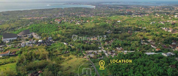 Freehold Land with Ocean and Airport View in Balangan, Bali 1