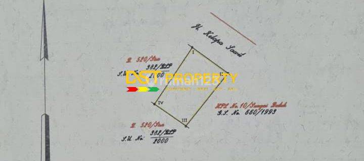 Dijual Lahan Kavling Sukajadi 1