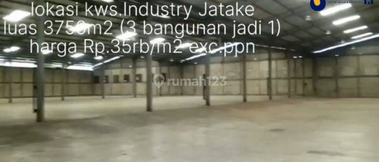 Disewakan Pabrik di Kawasan Industri Jatake 1