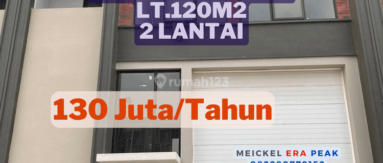 Lokasi Strategis Disewa Gudang Bizzpark, Lt.120m2, 2 Lantai 1