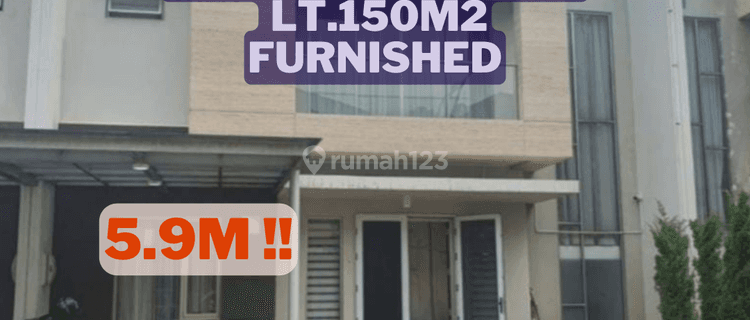 DIJUAL Rumah PIK Concerto, Lt.150m2, Furnished 1