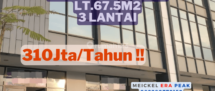 Lokasi Startegis! DISEWA Ruko Fatmawati, Lt. 67m2, 3 Lantai 1