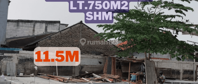 Lokasi Startegis Dijual Kavling Cipondoh, Lt 750m2, SHM 1