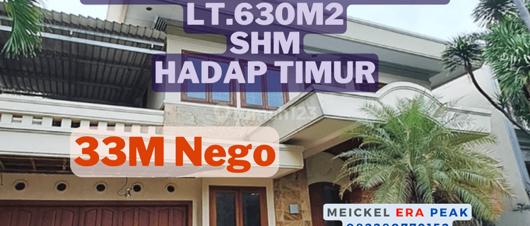 Lokasi Strategis Dijual Rumah Pondok Indah, Lt630m2, Shm, Hadap Timur 1