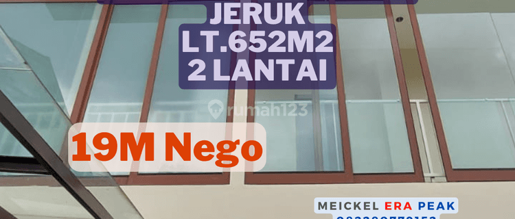 Lokasi Strategis Dijual Rumah Kebon Jeruk, Lt.652m2, 2 Lantai 1