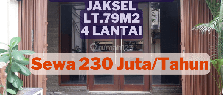 Lokasi Strategis Disewa Ruko Buncit Mas, Lt.79m2, 4 Lantai 1