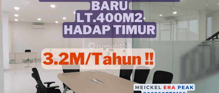 Lokasi Strategis Disewa Gedung Kebayoran Baru, Lt.400m2, Shm, Hadap Timur 1