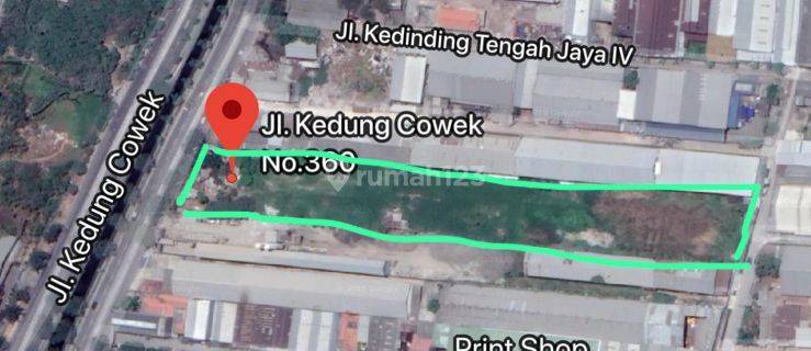 Tanah Keluarga Milik Keluarga.. Dibawah Njop.. Lokasi Kedung Cowek 1