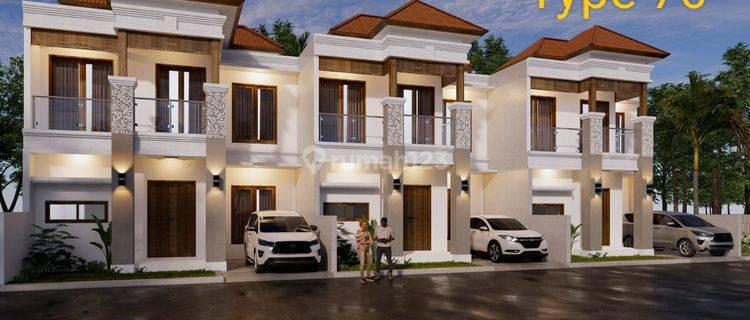 Cheap minimalist style house in the city of Denpasar 1