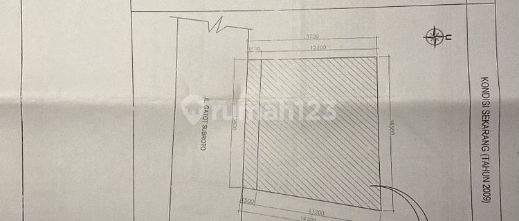 Rumah 2 Lantai Pinggir Jalan Utama Gatot Dubtoto 1