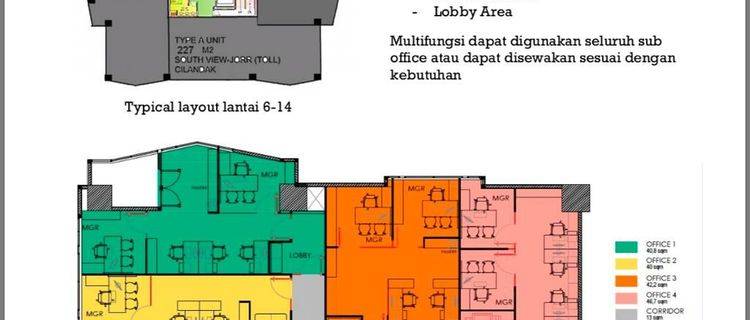 Office space di menara 165 Tb Simatupang  1