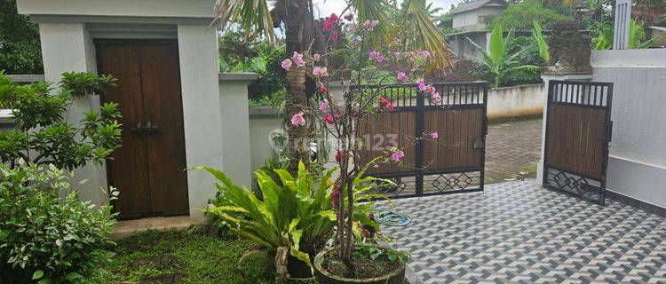 Rumah cantik, bersih view hutan kecil dengan gemercik air di tengah kota Tabanan 1