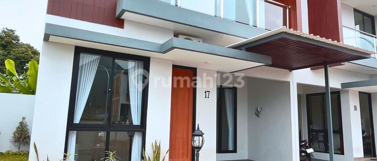 Rumah Moderen Cantik Bebas Banjir Dekat Ke Stasiun Krl Depok Baru Di Bedahan Depok 1