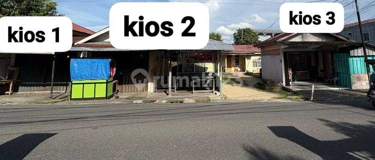 Rumah dan 3 Kios Strategisi di Jalan Depati Rahat Tanjung Pandan Belitung 1