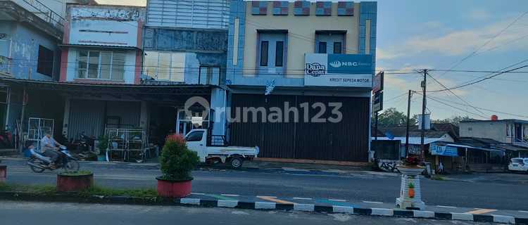 Di Sewa 2 Ruko Strategis Jl Utama Toboali Bangka Selatan 1