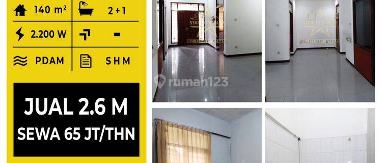 65 Jt Disewa Rumah di Istana Regensi Pasteur Dekat Mall Btc 1