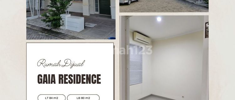 Rumah Nyaman dan Tenang Lingkungan Elite Gaia Residence Kedungmundu Raya 1