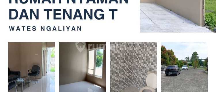 Rumah Baru Siap Huni Bisa Cash / KPR Wates Ngaliyan 1