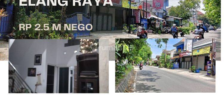 Rumah Bisa Untuk Kos Atau Toko Jalan Elang Sambiroto Raya 1