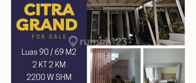 Rumah Dalam Cluster Citra Grand Sambiroto Tembalang Semarang Jual Cepat Minimalis Siap Huni 1