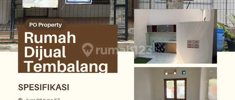 Rumah Tembalang Pesona Asri Siap Huni Dekat Tol Kampus Undip 1