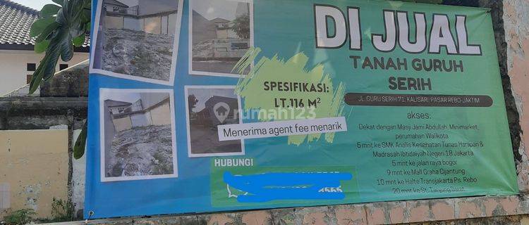 Jual Tanah Kavling Jalan Guru Seri Jakarta Timur  1