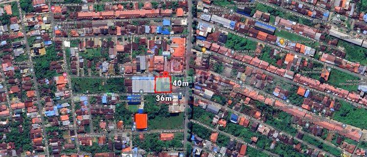 Tanah Panjang Dan Lebar Lokasi Ramai Purnama 1, Pontianak 1