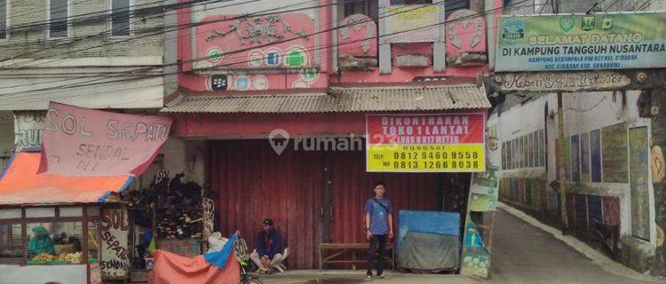 Ruko Strategis Pusat Cibadak Hanya 50 Meter Ke Statiun Dan Pasar  1