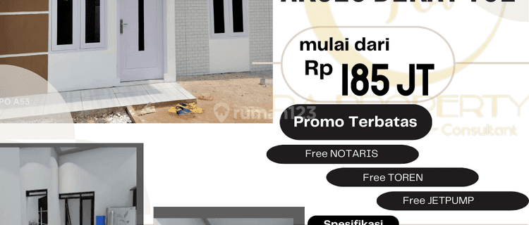 Rumah Minimalis Semi Modern di Citayam, Akses Dekat Stasiun 1
