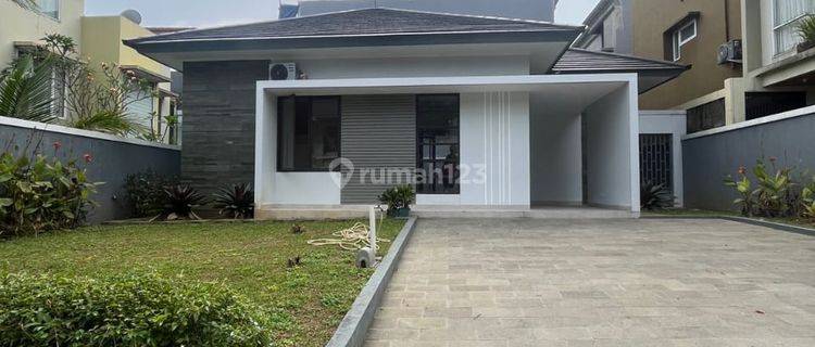 Disewakan Rumah Minimalis Dengan Backyard Sentul City, Bogor 1