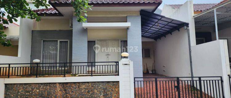 Rumah 1 Lantai Bersih Cantik Full Furnished Di Candi Golf Semarang Dekat Sekolah Bbs #9119 1