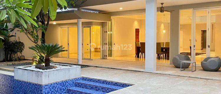 Rumah Paviliun Ada Roof Top Garden di Ampera Kemang Jaksel 1