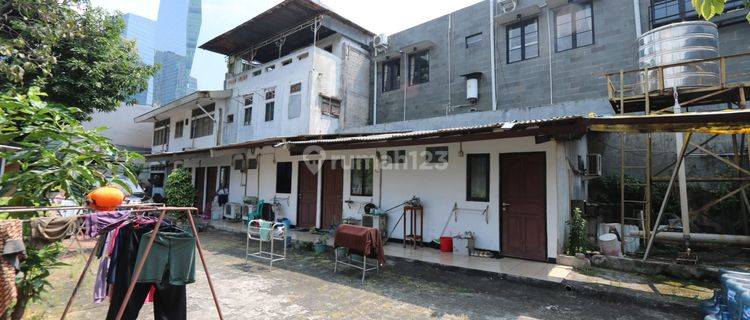 TANAH LUAS & RUMAH KOST DI KARET KUNINGAN YANG STRATEGIS, DEKAT MRT BENHIL, SCBD, SUDIRMAN. 1