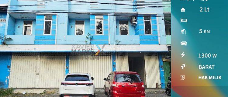 Dijual Disewakan Ruko 3 Unit Jejer Siap Huni, di Poros Jalan Ahmad Yani Utara Balearjosari Blimbing, Malang 1