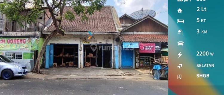 Dijual Harga Miring Rumah Usaha di Jodipan Nol Jalan Dekat Pasar Besar Malang 1