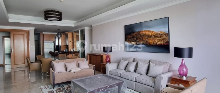 For Rent. Luxury Kempinski Apartment, Hotel Indonesia Roundabout, 3 Bedrooms, Central Jakarta 1
